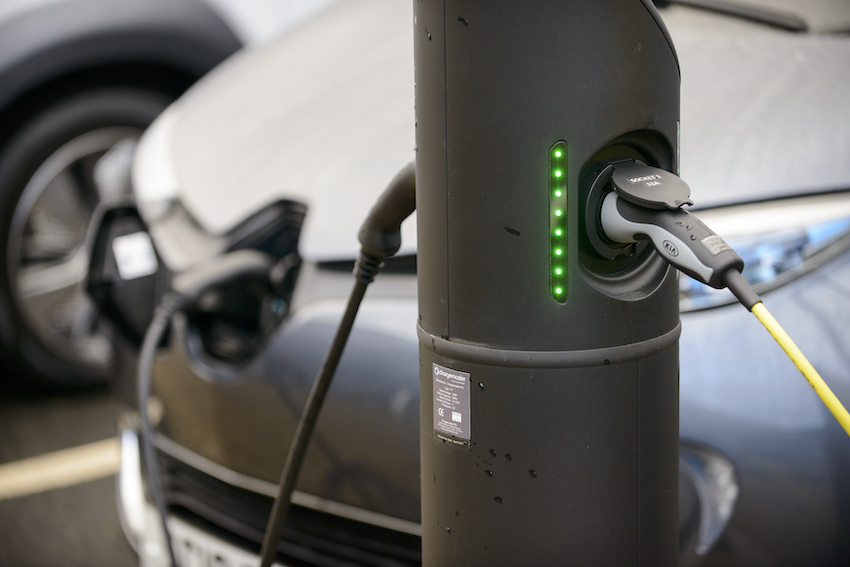 There are different ways to charge an electric vehicle